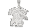 10k White Gold Logoart University Of Kentucky Extra Large  Pendant
