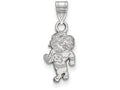 10k White Gold Logoart University Of North Carolina Small Pendant