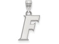 10k White Gold Logoart University Of Florida Small Pendant
