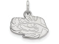 10k White Gold Logoart Louisiana State University Extra Small Pendant