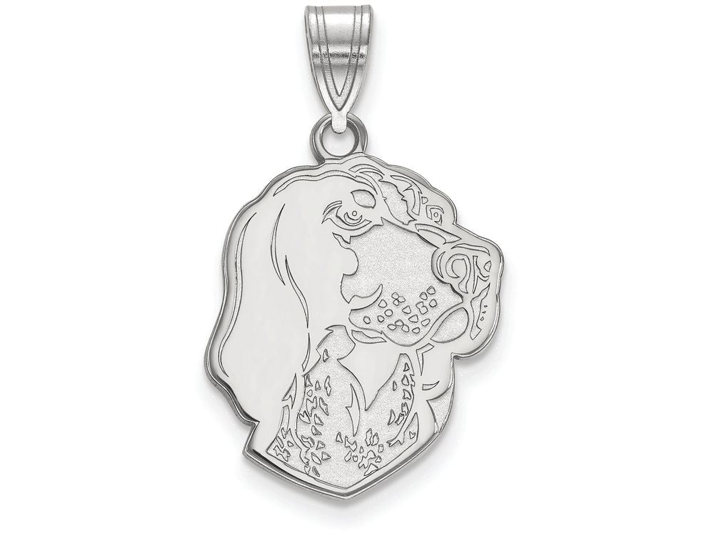 10k White Gold Logoart University Of Tennessee Large Pendant