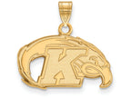 10k Yellow Gold Logoart Kent State University Small Pendant