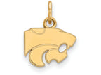 10k Yellow Gold Logoart Kansas State University Extra Small Pendant