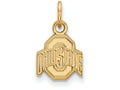 10k Yellow Gold Logoart Ohio State University Extra Small Pendant