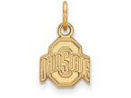10k Yellow Gold Logoart Ohio State University Extra Small Pendant