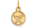 10k Yellow Gold Nhl Logoart Buffalo Sabres Extra Small Pendant