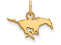 10k Yellow Gold Logoart Southern Methodist University Extra Small Pendant