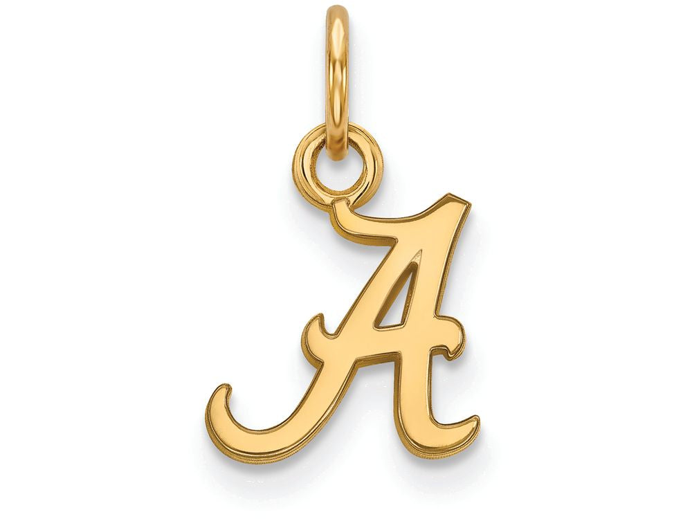 10k Yellow Gold Logoart University Of Alabama Extra Small Pendant