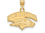 10k Yellow Gold Logoart University Of Nevada Small Pendant