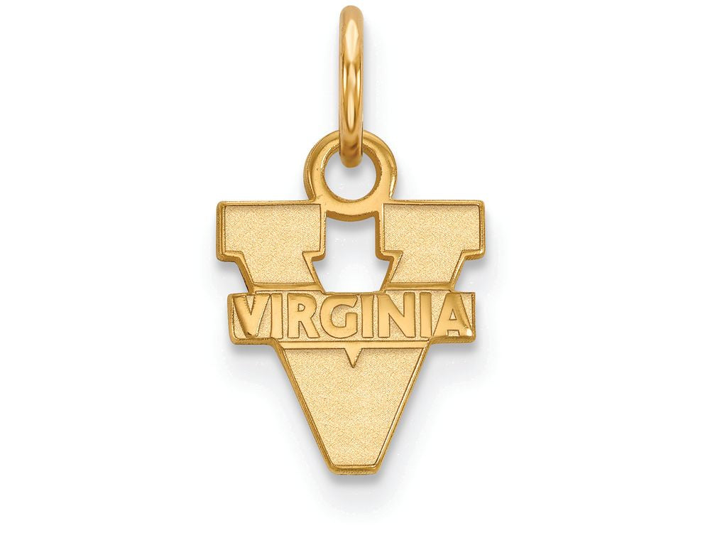 10k Yellow Gold Logoart University Of Virginia Extra Small Pendant