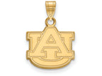 10k Yellow Gold Logoart Auburn University Small Pendant