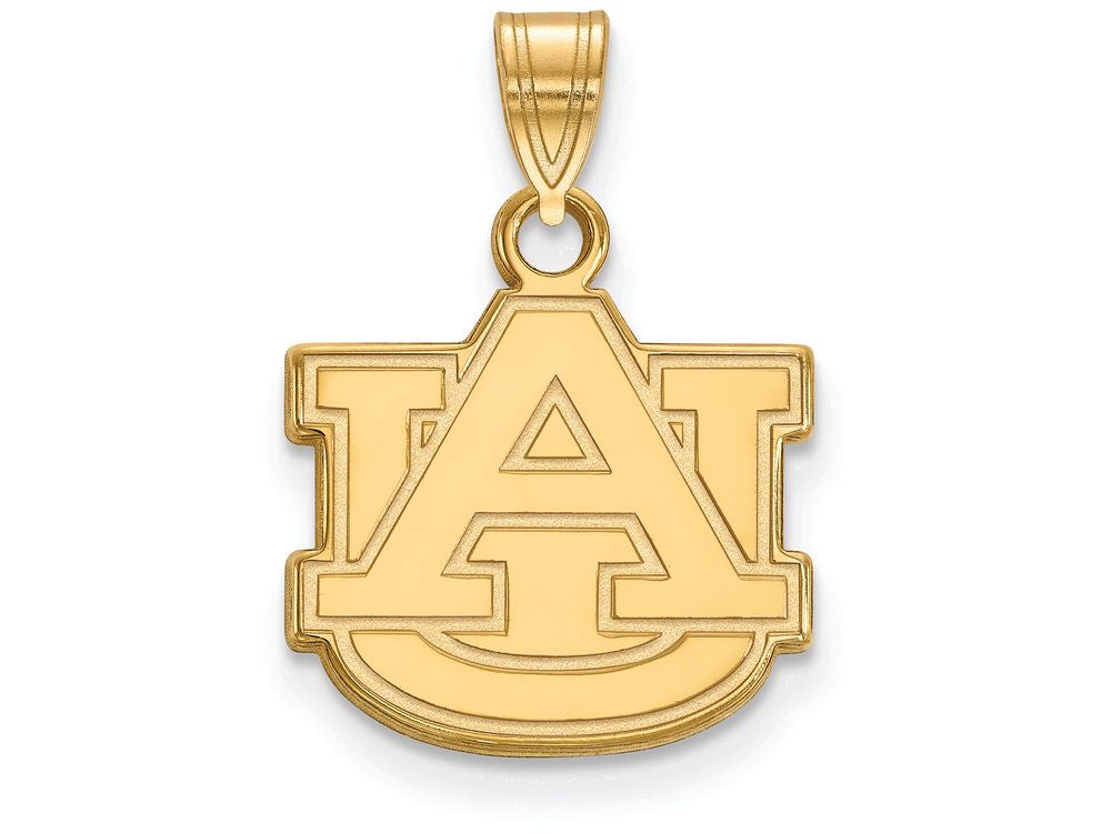 10k Yellow Gold Logoart Auburn University Small Pendant