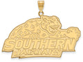 10k Yellow Gold Logoart Southern University Extra Large  Pendant