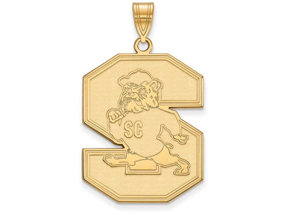 10k Yellow Gold Logoart South Carolina State University Extra Large  Pendant