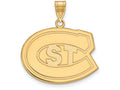 10k Yellow Gold Logoart St. Cloud State Large Pendant