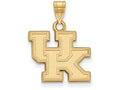 10k Yellow Gold Logoart University Of Kentucky Small Pendant