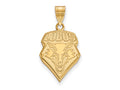 10k Yellow Gold Logoart University Of New Mexico Large Pendant