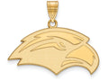10k Yellow Gold Logoart University Of Southern Miss Medium Pendant