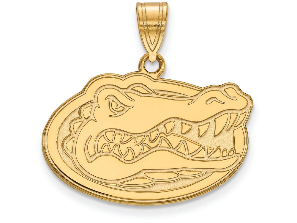 10k Yellow Gold Logoart University Of Florida Medium Pendant