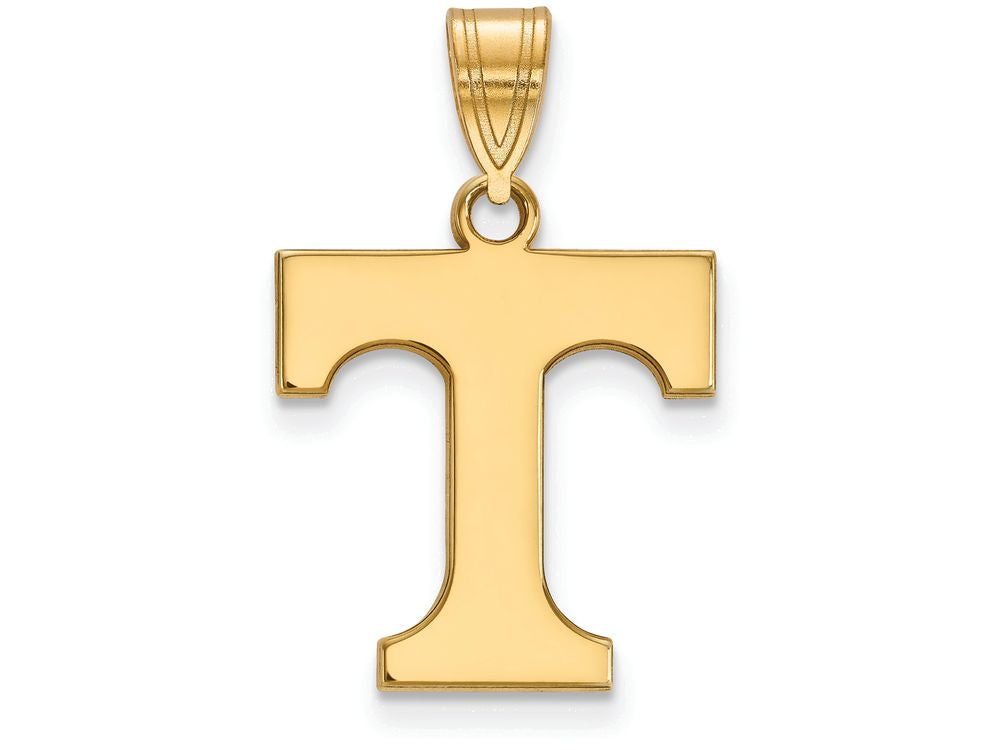 10k Yellow Gold Logoart University Of Tennessee Medium Pendant