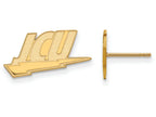 10k Yellow Gold Logoart John Carroll University Small Post Earrings