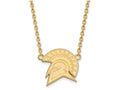 10k Yellow Gold Logoart San Jose State University Large Pendant Necklace