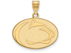 10k Yellow Gold Logoart Penn State University Medium Pendant