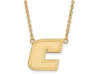 10k Yellow Gold Logoart The U Of Tennessee At Chattanooga Large  Pendant Necklace