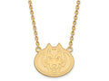 10k Yellow Gold Logoart St. Cloud State Large Pendant Necklace