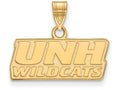 10k Yellow Gold Logoart University Of New Hampshire Small Pendant