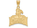 10k Yellow Gold Logoart Furman University Large Pendant
