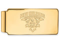 10k Yellow Gold Logoart University Of New Orleans Money Clip