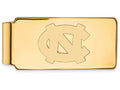 10k Yellow Gold Logoart University Of North Carolina Money Clip