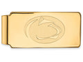 10k Yellow Gold Logoart Penn State University Money Clip
