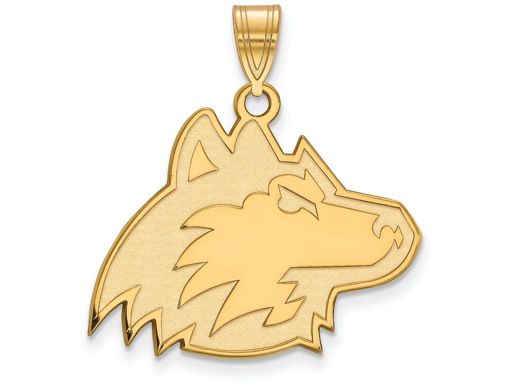 10k Yellow Gold Logoart Northern Illinois University Large Pendant