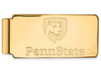 10k Yellow Gold Logoart Penn State University Money Clip