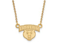 10k Yellow Gold Logoart Baylor University Small Pendant Necklace