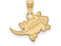 10k Yellow Gold Logoart Texas Christian University Small Pendant