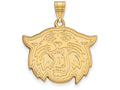 10k Yellow Gold Logoart Villanova University Large Pendant