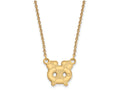 10k Yellow Gold Nhl Logoart Chicago Blackhawks Small Pendant Necklace