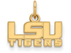 10k Yellow Gold Logoart Louisiana State University Extra Small Pendant