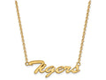 Logoart 10k Yellow Gold Clemson University Extra Small Pendant