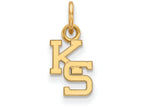 10k Yellow Gold Logoart Kansas State University Extra Small Pendant