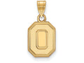 10k Yellow Gold Logoart Ohio State University Small Pendant