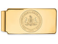 10k Yellow Gold Logoart Penn State University Money Clip Crest