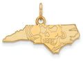 10k Yellow Gold Logoart East Carolina University Extra Small Pendant