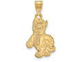 10k Yellow Gold Logoart North Carolina State University Large Pendant