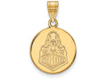 10k Yellow Gold Logoart Purdue Medium Disc Pendant