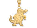 10k Yellow Gold Logoart University Of Florida Large Pendant