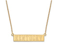10k Yellow Gold Logoart University Of Kentucky Small Pendant Necklace